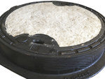 Trójnik PVC 400x315/45 SN8 do kanalizacji zewnętrznej