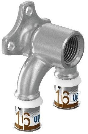Uponor S-Press PLUS U-kolano naścienne 16-Rp1/2"FT-16