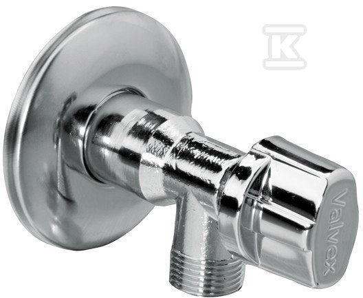 Zawór kątowy Eko chrom 1/2"-3/4"