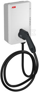 Ładowarka naścienna Terra AC W22-G5-R-0 wallbox, 22kW, 5m, 3 faz/32A, Bluetooth, Wi-Fi, Ethernet, z czytnikiem RFID