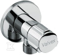 Zawór kątowy z głowicą ceramiczną Star chrom 1/2"-3/8"