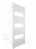 Grzejnik łazienkowy ONNLINE PBV 440x1110, moc grzewcza: 429W (75/65/20), rozstaw: 400mm, typ podłączenia: SX (wyłącznie dolne na kolektorach), kolor biały RAL9016, wymiary: H=1110, L=440