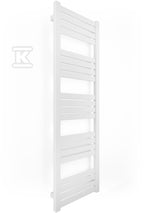 Grzejnik łazienkowy ONNLINE PBV 440x1410, moc grzewcza: 535W (75/65/20), rozstaw: 400mm, typ podłączenia: SX (wyłącznie dolne na kolektorach), kolor biały RAL9016, wymiary: H=1410, L=440
