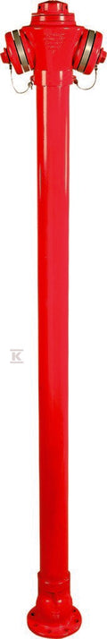 Hydrant zewnętrzny nadziemny HN3 DN80 H=2450mm, PN10, GJL-żeliwo szare, pojedyncze zamknięcie, kolumna stalowa