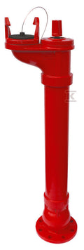Hydrant zewnętrzny podziemny HP6 DN80 H=1250mm, PN10, GJL-żeliwo szare, pojedyncze zamknięcie, kolumna stalowa