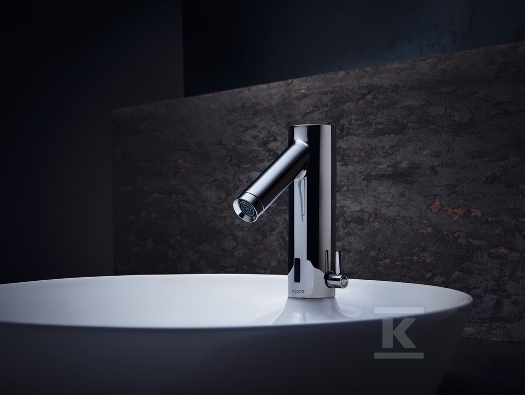 Bateria umywalkowa Hansgrohe AXOR Starck Samoczynna na podczerwień, zasilana baterią 6 V, - chrom 10101000