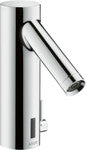 Bateria umywalkowa Hansgrohe AXOR Starck Samoczynna na podczerwień zasilana z sieci 230 V możliwość wstępnego ustawienia temperatury (podczas montażu)-chrom 10145000