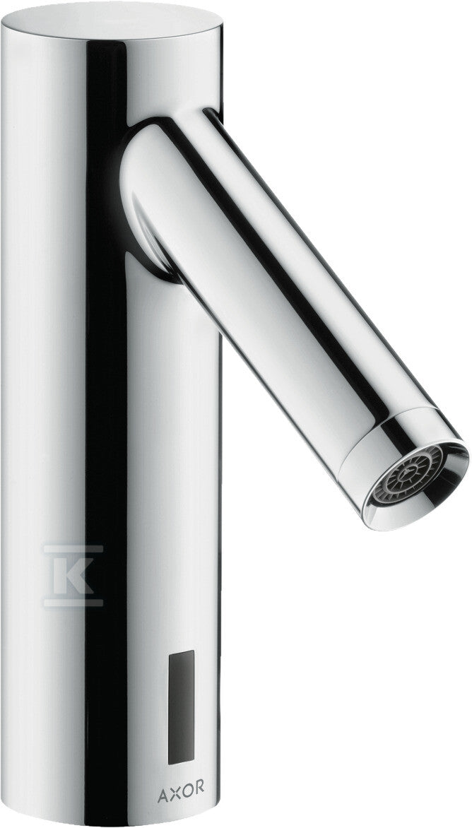 Bateria umywalkowa Hansgrohe AXOR Starck Samoczynna na podczerwień zasilana z sieci 230 V możliwość wstępnego ustawienia temperatury (podczas montażu)-chrom 10145000