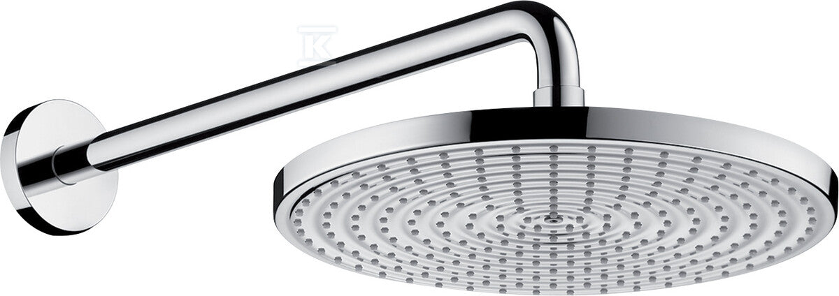 Głowica deszczowa Hansgrohe Raindance AIR Ø 300 mm DN15, z ramieniem prysznicowym 450 mm - ch 27492000