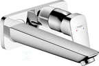 Bateria umywalkowa Hansgrohe Logis jednouchwytowa montaż ścienny podtynkowy, wylewka 19,5 cm, element zewnętrzny 71220000