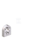 Podkładka dystansowa Hansgrohe do korekty w pionie 7 mm chrom 96186000
