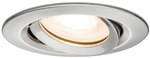 Oprawa punktowa sufitowa okrągła, ruchoma, Nova GU10/GU5,3 35W, IP65, obudowa: biały/aluminium
