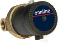 Elektroniczna pompa do cyrkulacji wody pitnej, Onnline Pro 15-1/65 B, z przyłączem gwintowym 1Rp1/2", w komplecie zawór zwrotny i osłona termiczna.