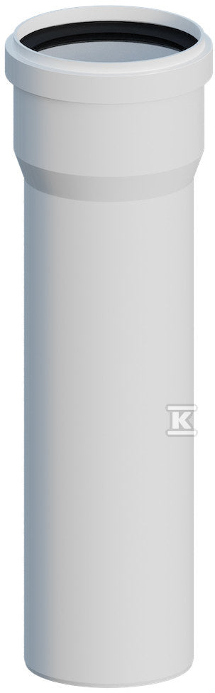 Rura kominowa prosta PP L250mm DN60mm z uszczelką [EPDM] ONNLINE