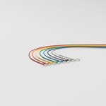 Patchcord ETHERLINE LAN Cat.6A 5,0 zielony ekranowany czerwony RJ-45