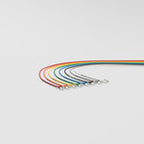 Patchcord ETHERLINE LAN Cat.6A 5,0 zielony ekranowany czerwony RJ-45