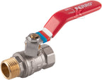 Kurek kulowy nakrętno-wkrętny z dźwignią, 3/4", F-Comfort