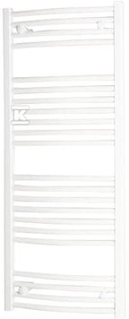 Grzejnik łazienkowy ONNLINE PBT 120X060 595W łukowy, podłącz.dolne, rozstaw= 550mm, biały RAL9016