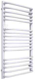 Grzejnik łazienkowy ONNLINE PBD 530x1290, moc grzewcza: 668W (75/65/20), rozstaw: 490mm, typ podłączenia: SX (wyłącznie dolne na kolektorach), kolor biały RAL9016, wymiary: H=1290, L=530, D=100