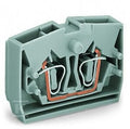 Złączka wewnętrzna 2-przewodowa, bez przycisków, 1-biegunowe 2,5 mm2, CAGE CLAMP®, 2,50 mm2, szary