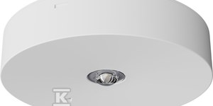 Oprawa awaryjna LED, AX3N jednozadaniowa 1W 1h optyka otwarta, biała, IP20