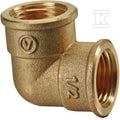 Kolanko Twist gwint wewnętrzny / gwint wewnętrzny 1 1 / 4'' mosiądz