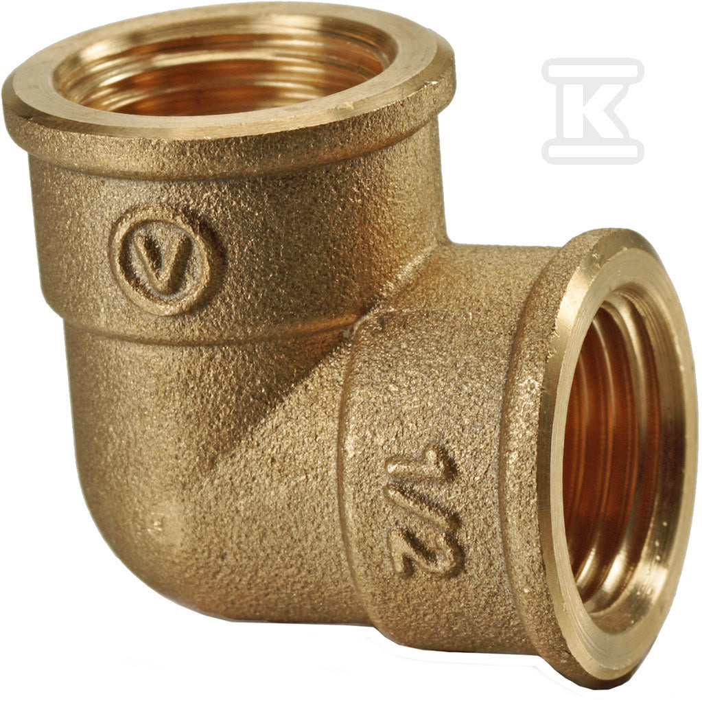 Kolanko Twist gwint wewnętrzny / gwint wewnętrzny 1 1 / 4'' mosiądz