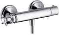 Bateria termostatowa Hansgrohe Axor Montreux DN15 z uchwytem krzyżowym do prysznica, montaż natynkowy chrom 16261000