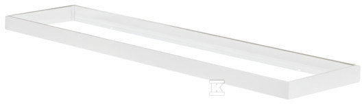 Ramka do nasufitowego montażu paneli LED ADTR-H 12030 1200x300x65mm, biała
