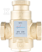 Zawór temperaturowy ATV 334, DN25, Rp1 ", kvs 9, 50°C