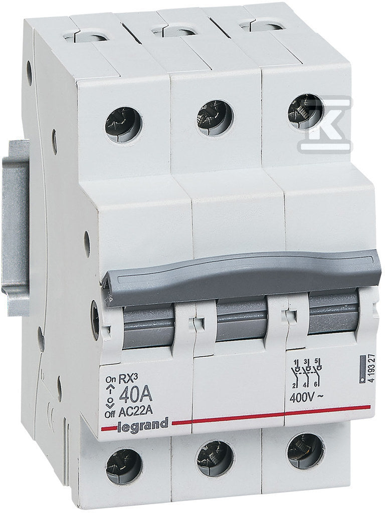 Rozłącznik izolacyjny RX3 40A 3P