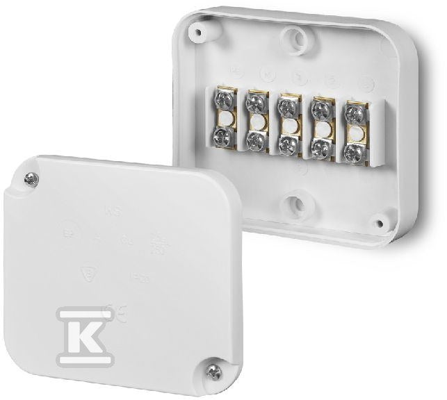 Puszka natynkowa 5x2.5mm, PO-t IP20 85x75x21