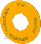 Tabliczka M22-XBK15 opisowa d=60mm