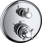 Bateria termostatowa Hansgrohe Axor Montreux podtynkowa z zaworem odcinającym, element zewnętrzny chrom 16800000