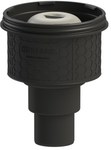 Nasada z kratką ze stali nierdzewnej 150x150, przykręcana, system 125