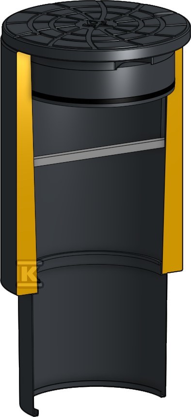 Studnia wodomierzowa ST4 DN500 H1200 (bez wodomierza i przyłącza wodomierzowego)