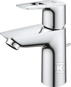 Bateria umywalkowa Grohe BauLoop, DN 15, rozmiar S, z zestawem odpływowym, przepływ 3,5 l/min.