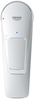 Bateria umywalkowa Grohe BauLoop, DN 15, rozmiar S, zkorkiem push-open, przepływ 5,7 l/min., głowica oszczędnościowa