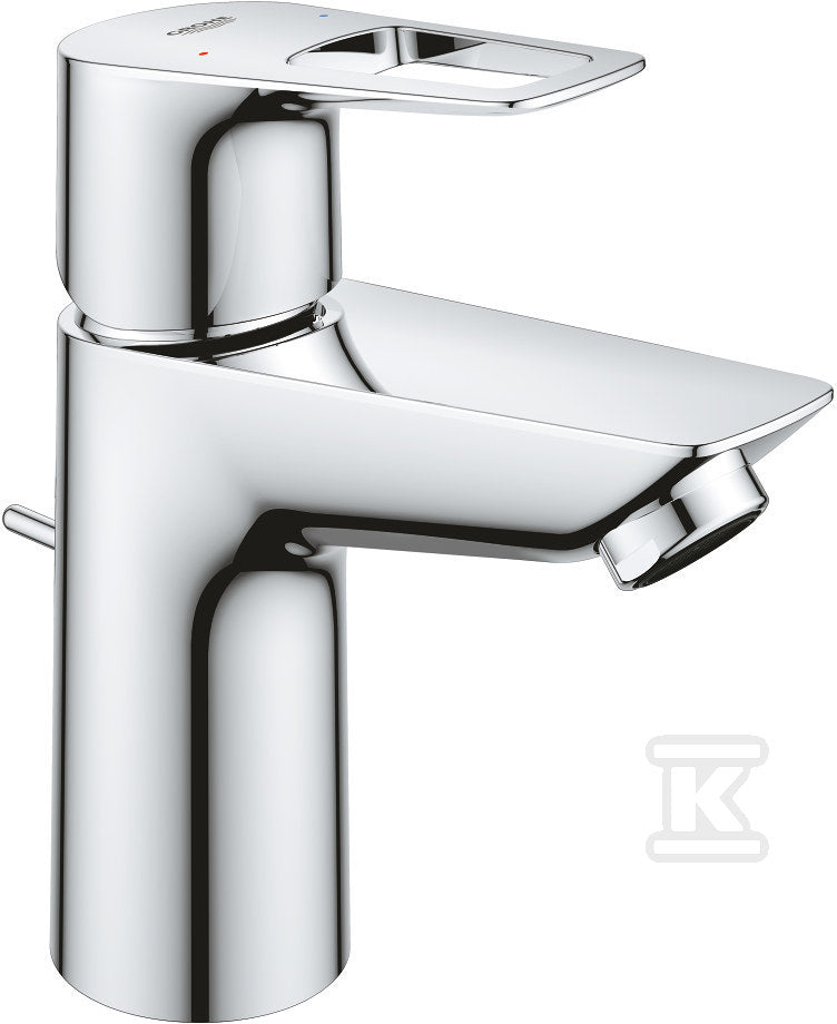 Bateria umywalkowa Grohe BauLoop, DN 15, rozmiar S, z zestawem odpływowym, przepływ 3,5 l/min.
