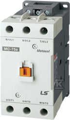Stycznik Ls Seria Metasol Typ Mc-100A 55Kw Ac24V 1A1B