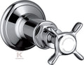Zawór odcinający Hansgrohe Axor Montreux podtynkowy, element zewnętrzny chrom 16871000