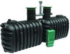 Oczyszczalnia biologiczna ACTIBIO6 (1-6 RLM), technologia SBR z osadem czynnym, przepustowość 1.35m3/dobę, 2 zbiorniki 2700L+2700L, zewnętrzna skrzynka sterująca