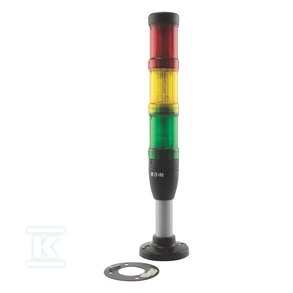 Kolumna sygnałowa SL4-100-L-RYG-24LED aparat kompletny (czerwony żółty zielony)