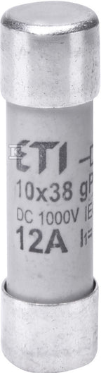 Wkładka topikowa cylindryczna PV CH10x38 gPV 12A/1000V DC UL
