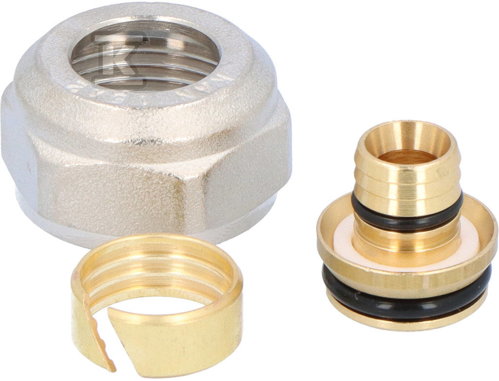 Śrubunek mosiężny GW do rur PERTAL ultraPRESS - 16 G3/4"