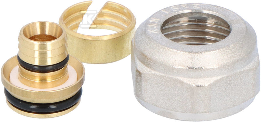 Śrubunek mosiężny GW do rur PERTAL ultraPRESS - 16 G3/4"