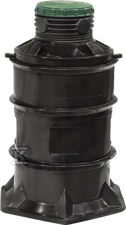 Zbiornik technologiczny PEHD SL-TECH 500L podziemny, zewnętrzne zamknięcie DN400