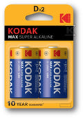Bateria alkaliczna KODAK MAX KD-2 (LR20), blister=2 szt