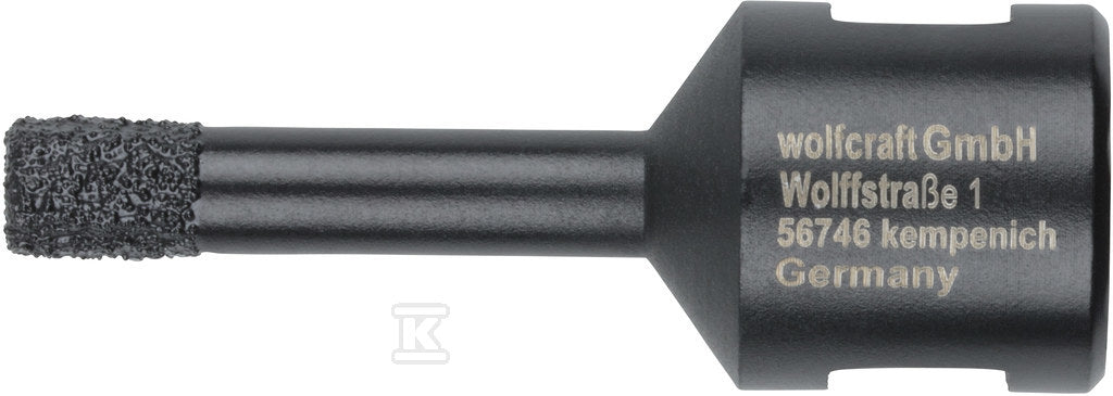 Otwornica diamentowa do płytek 8 mm Wolfcraft Ceramic/M14, super szybka