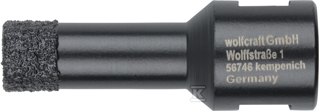 Otwornica diamentowa do płytek 14 mm Wolfcraft Ceramic/M14, super szybka